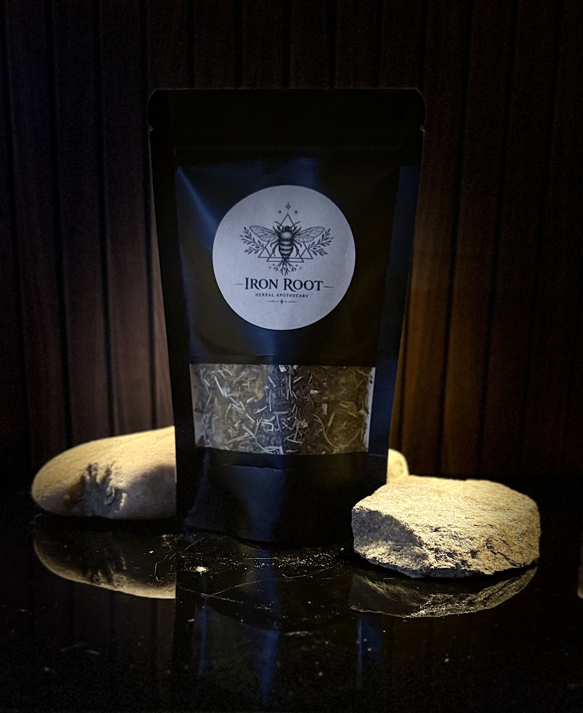 Steady Light herbal tea package
